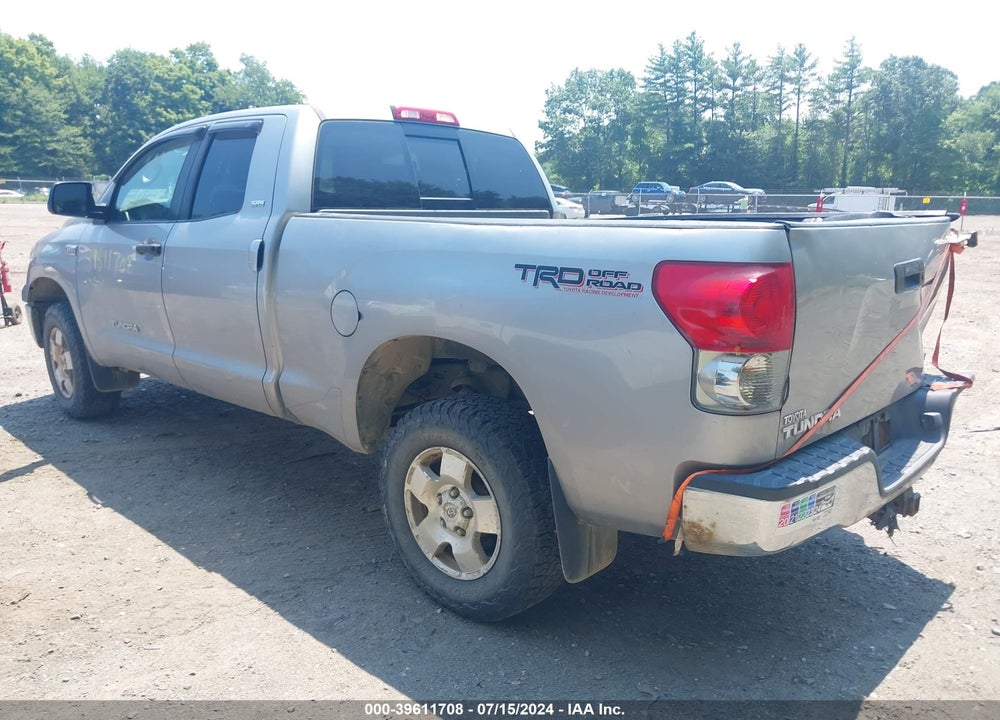 2008 TOYOTA TUNDRA SR5 5.7L V8 VIN: 5TBBV54178S499486