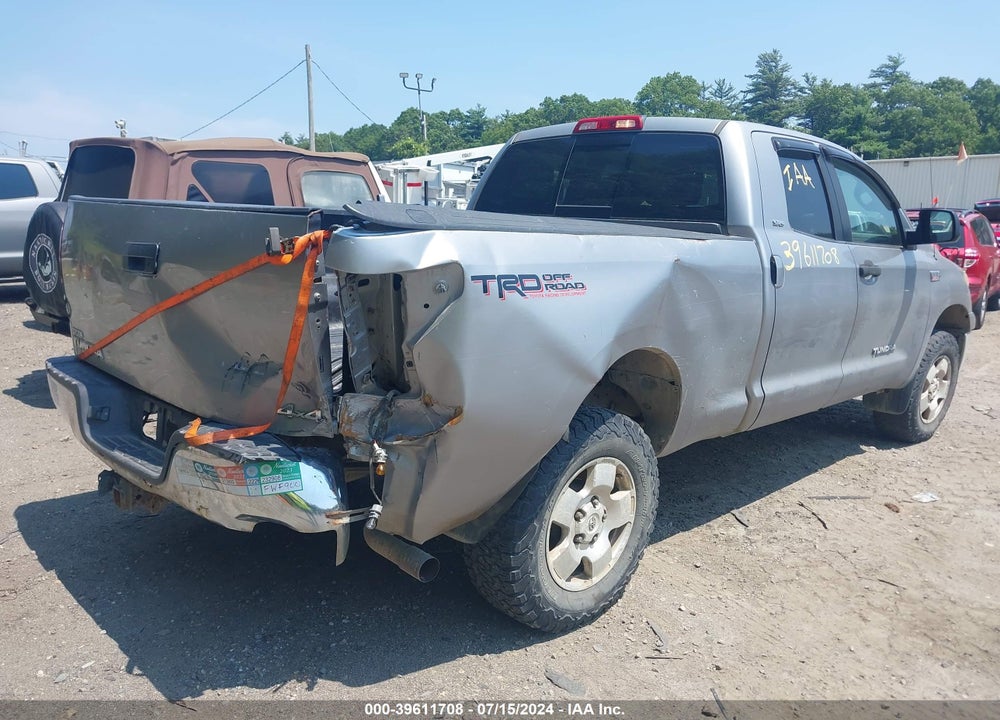 2008 TOYOTA TUNDRA SR5 5.7L V8 VIN: 5TBBV54178S499486