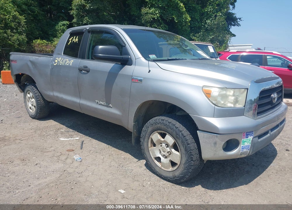2008 TOYOTA TUNDRA SR5 5.7L V8 VIN: 5TBBV54178S499486
