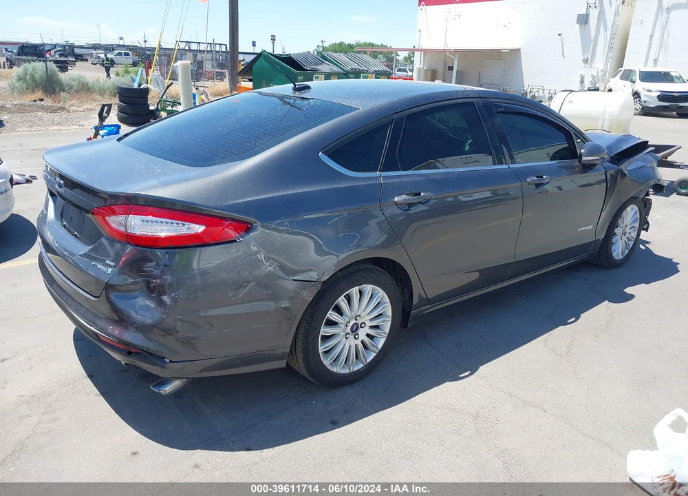 2016 FORD FUSION HYBRID SE VIN: 3FA6P0LU8GR359908
