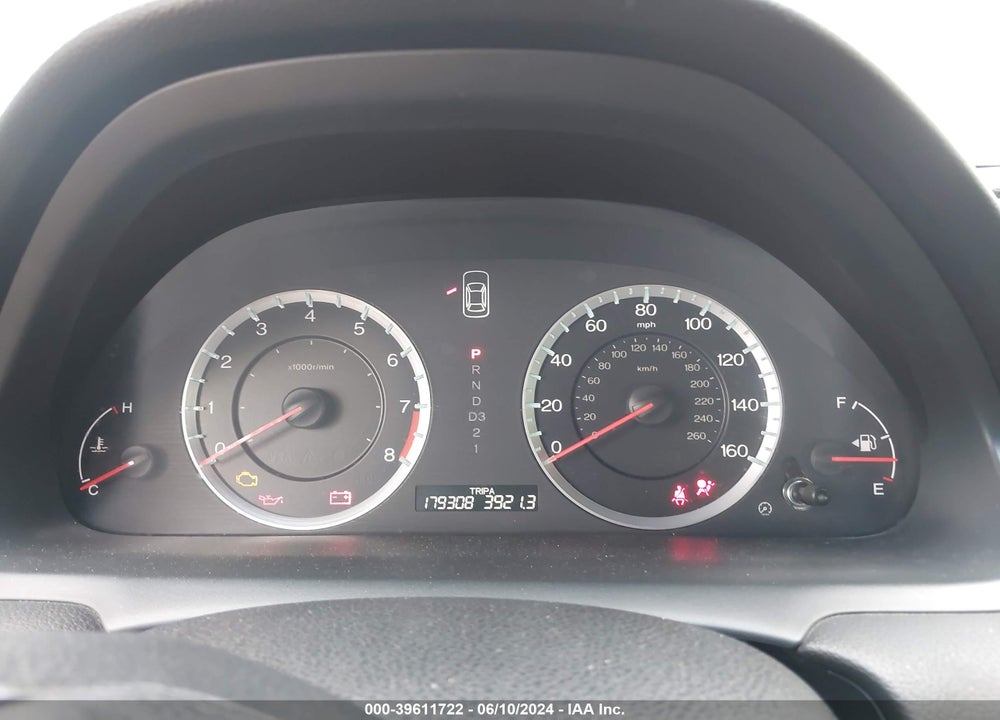 2010 HONDA ACCORD 2.4 EX-L VIN: 1HGCS1B81AA018990
