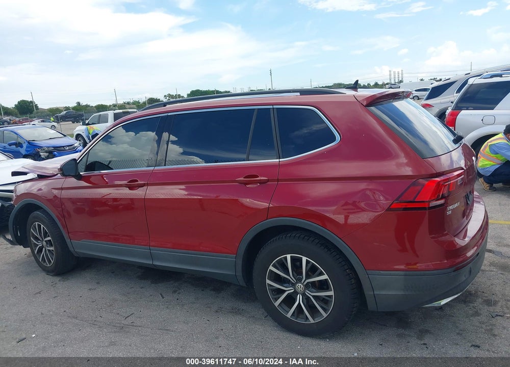 2019 VOLKSWAGEN TIGUAN 2.0T SE/2.0T SEL/2.0T SEL R-LINE/2.0T SEL R-LINE BLACK VIN: 3VV2B7AX5KM189351