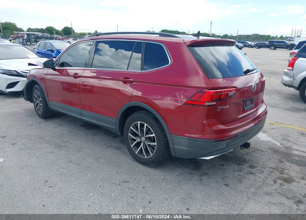 2019 VOLKSWAGEN TIGUAN 2.0T SE/2.0T SEL/2.0T SEL R-LINE/2.0T SEL R-LINE BLACK VIN: 3VV2B7AX5KM189351