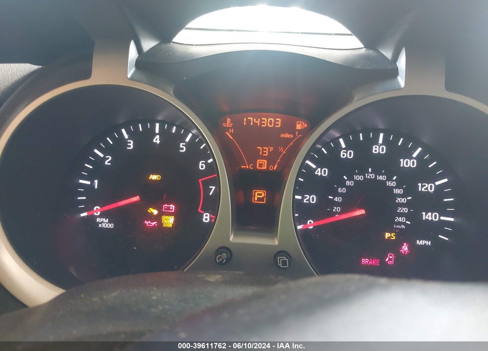 2012 NISSAN JUKE SV VIN: JN8AF5MV9CT113975