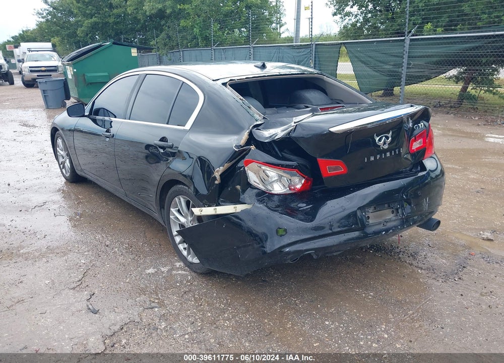 2013 INFINITI G37 JOURNEY VIN: JN1CV6AP4DM300395