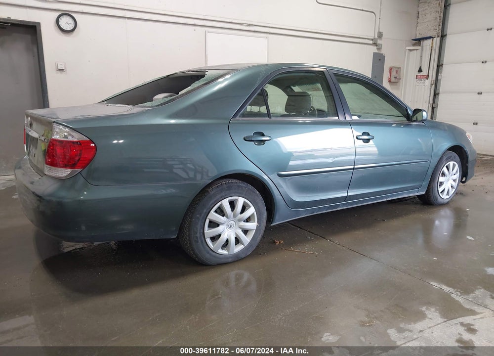 2005 TOYOTA CAMRY LE VIN: JTDBE32K850311404