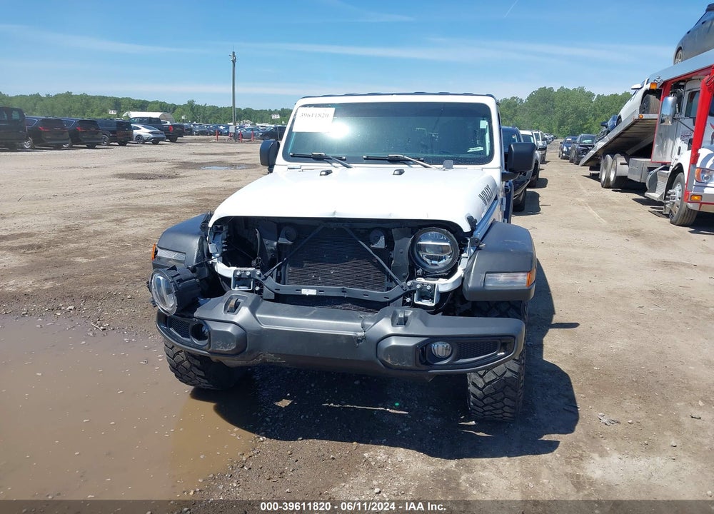 2021 JEEP WRANGLER UNLIMITED WILLYS 4X4 VIN: 1C4HJXDN8MW552802