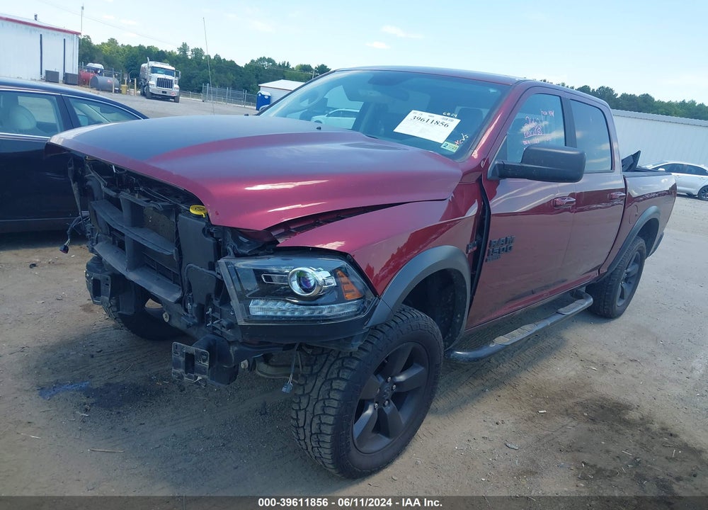 2019 RAM 1500 CLASSIC WARLOCK 4X4 5'7 BOX VIN: 1C6RR7LT6KS699063