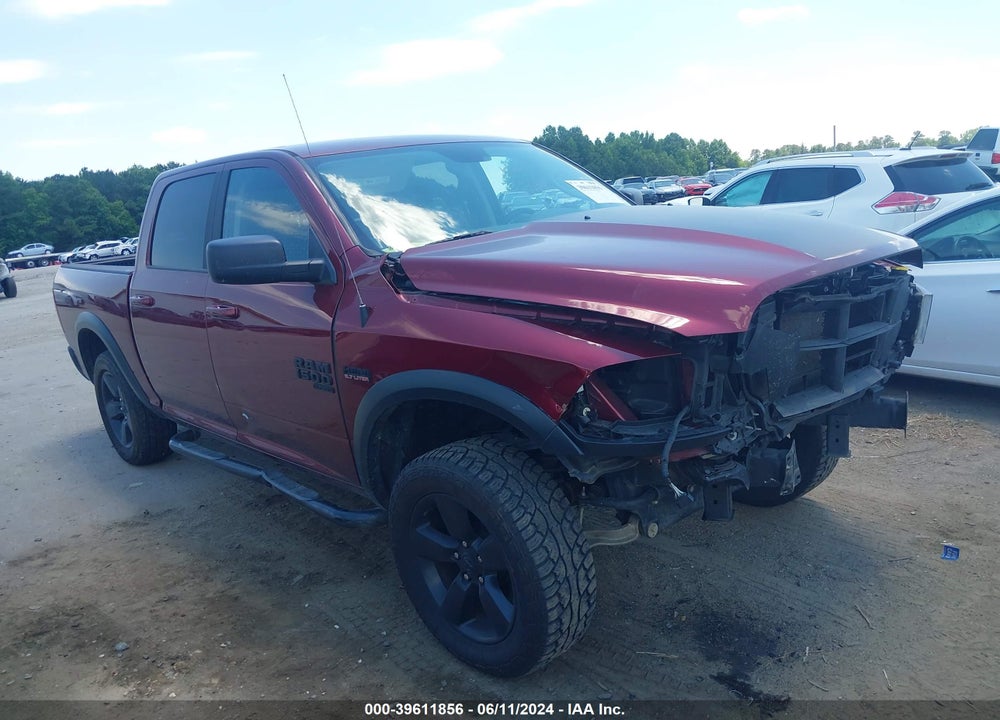2019 RAM 1500 CLASSIC WARLOCK 4X4 5'7 BOX VIN: 1C6RR7LT6KS699063