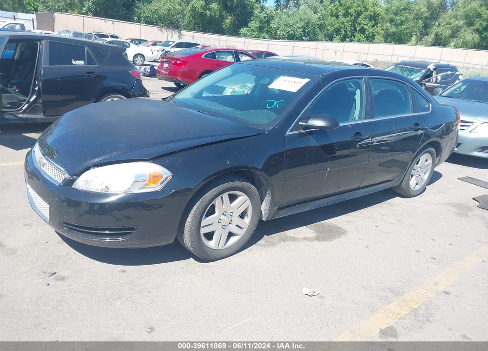 2013 CHEVROLET IMPALA LT VIN: 2G1WG5E3XD1122650