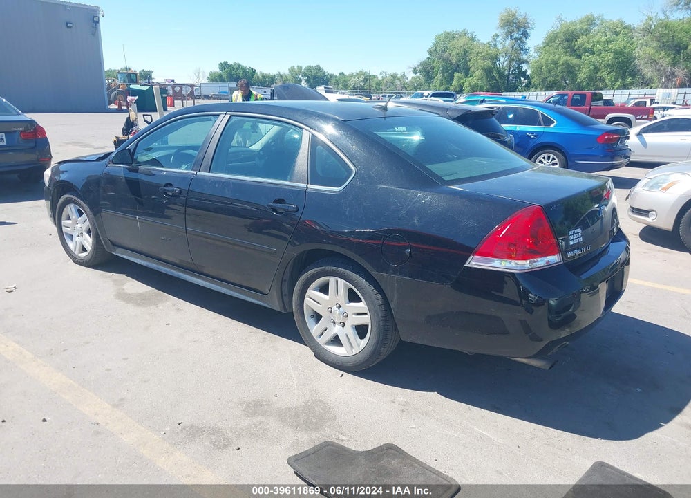 2013 CHEVROLET IMPALA LT VIN: 2G1WG5E3XD1122650