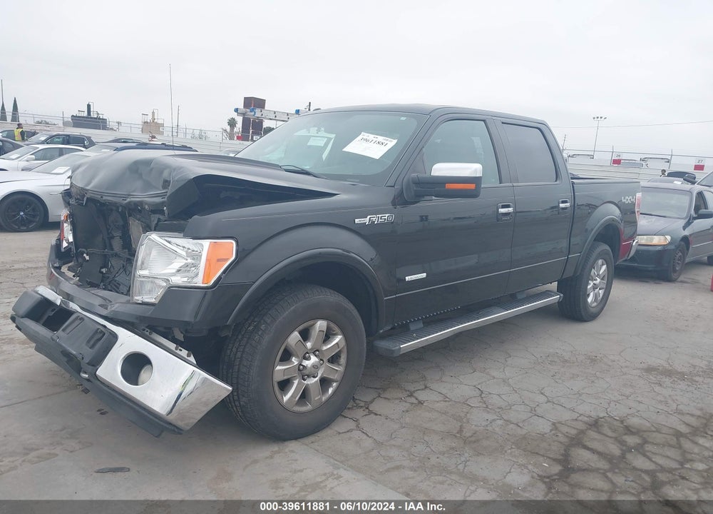 2013 FORD F-150 LARIAT VIN: 1FTFW1ET1DKE62286