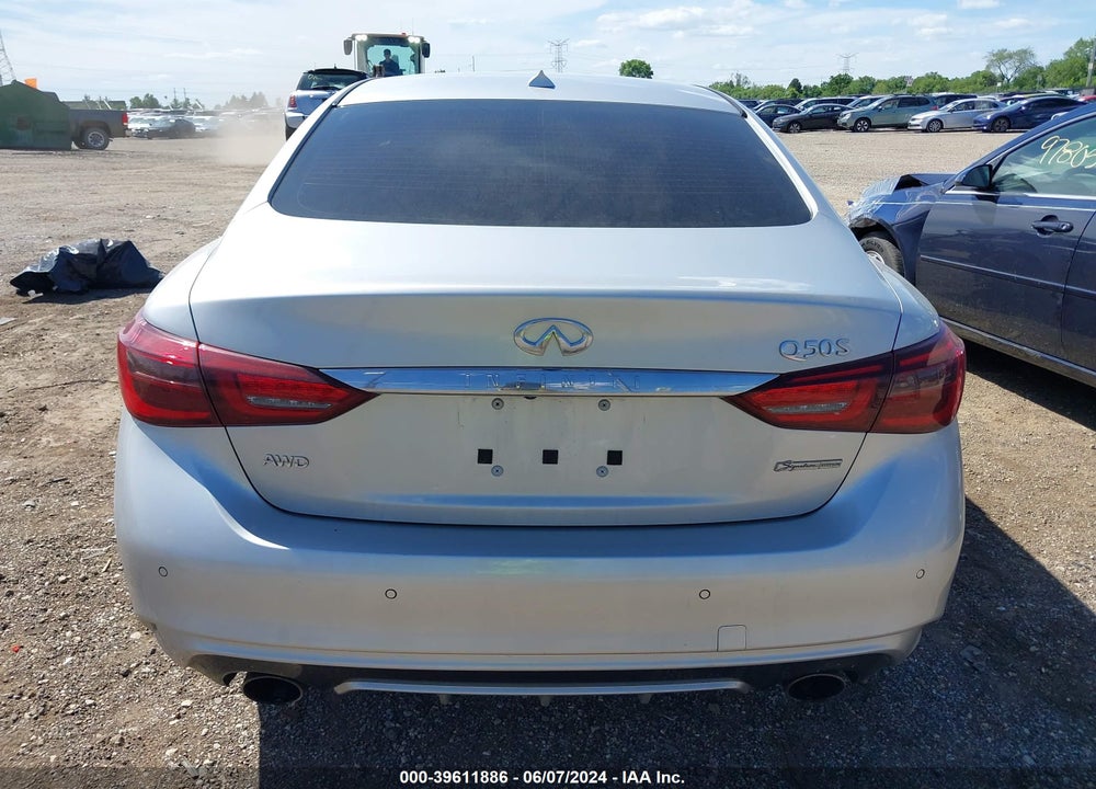 2019 INFINITI Q50 3.0T SIGNATURE EDITION VIN: JN1EV7AR4KM592708