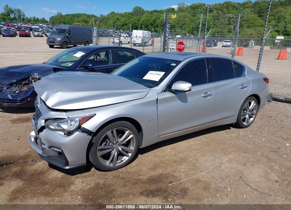 2019 INFINITI Q50 3.0T SIGNATURE EDITION VIN: JN1EV7AR4KM592708
