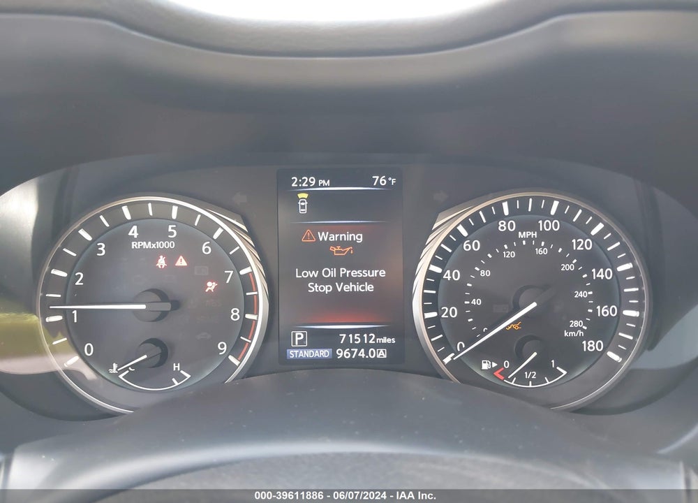 2019 INFINITI Q50 3.0T SIGNATURE EDITION VIN: JN1EV7AR4KM592708