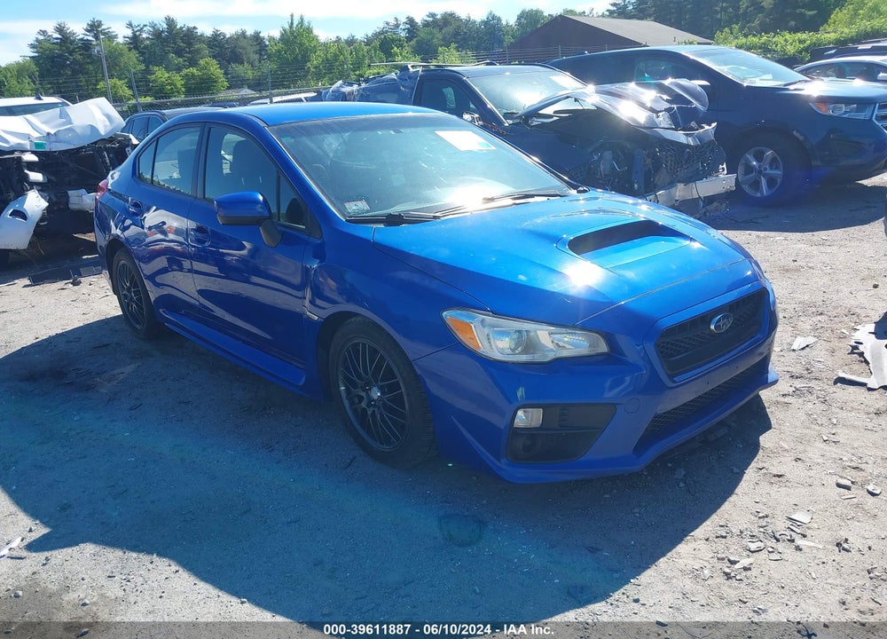 2017 SUBARU WRX VIN: JF1VA1B67H9820549
