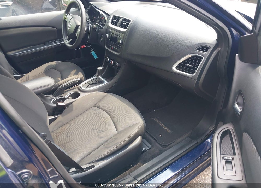 2013 DODGE AVENGER SE VIN: 1C3CDZAB8DN630383