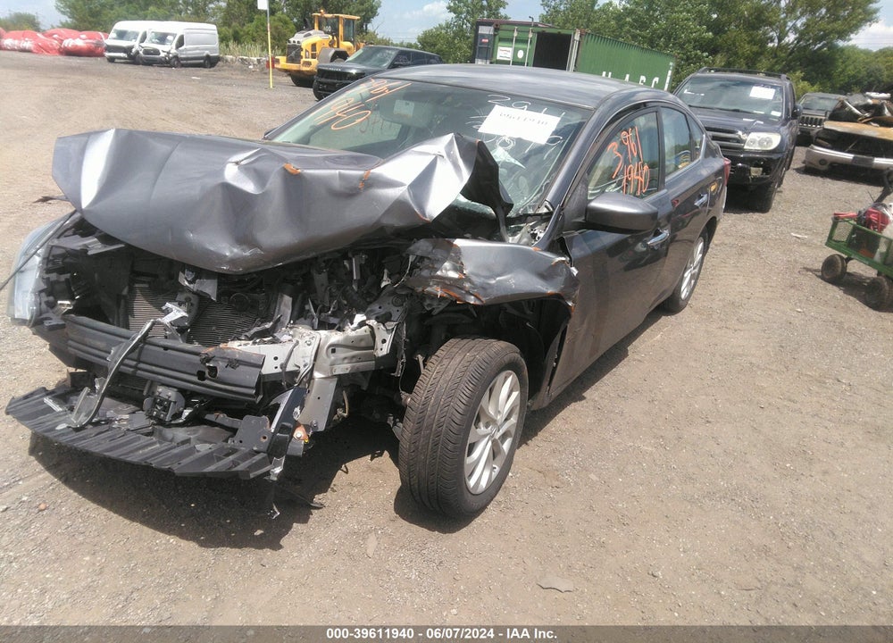 2019 NISSAN SENTRA SV VIN: 3N1AB7AP5KY333230