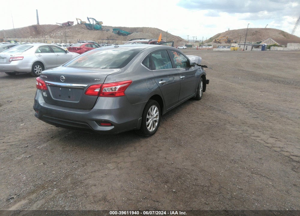 2019 NISSAN SENTRA SV VIN: 3N1AB7AP5KY333230