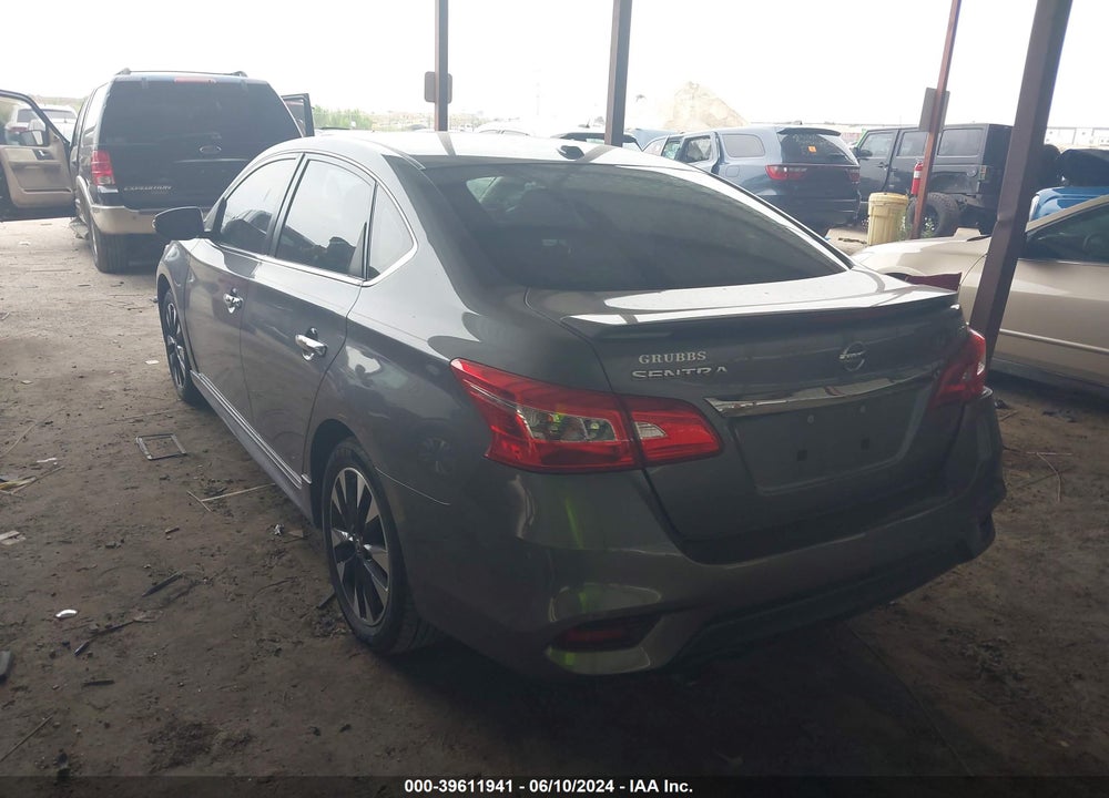 2017 NISSAN SENTRA SR VIN: 3N1AB7AP4HY316735