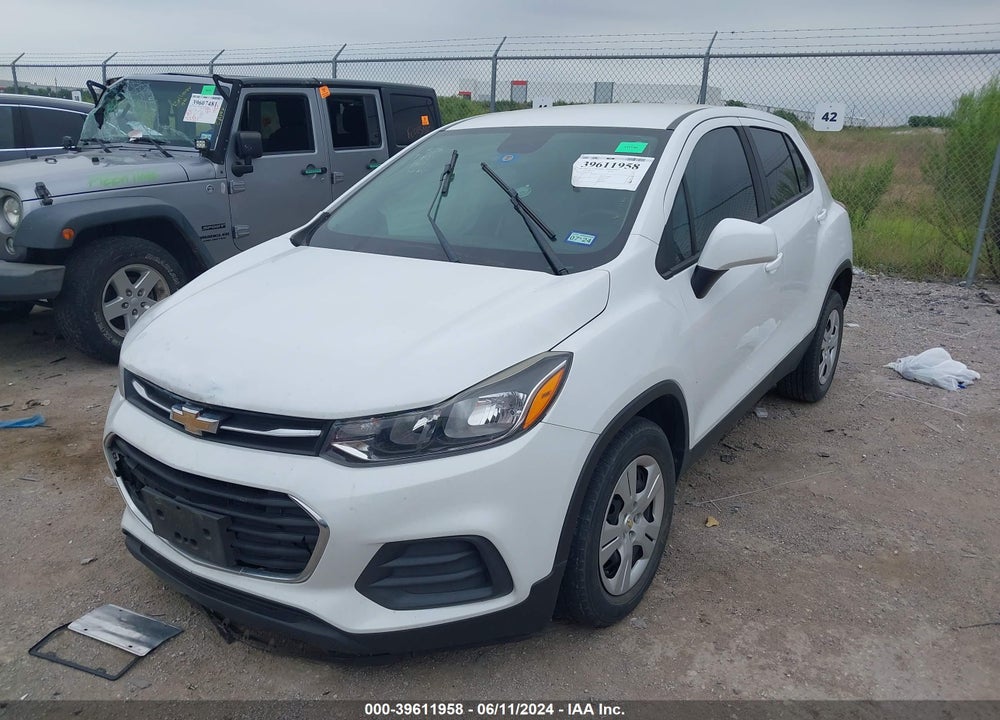 2017 CHEVROLET TRAX LS VIN: KL7CJKSB8HB152481