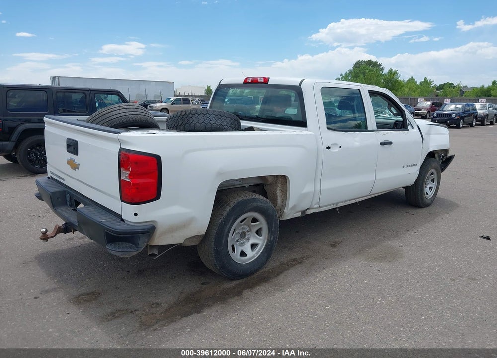 2018 CHEVROLET SILVERADO 1500 WT VIN: 3GCUKNEC9JG151279