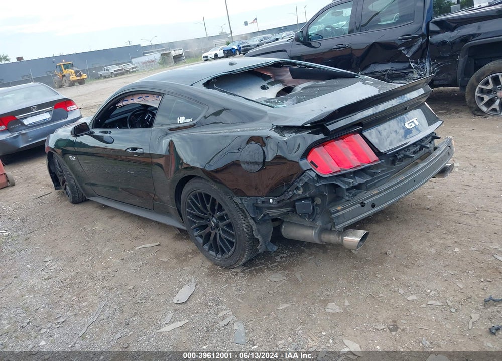 2015 FORD MUSTANG GT PREMIUM VIN: 1FA6P8CF3F5329099