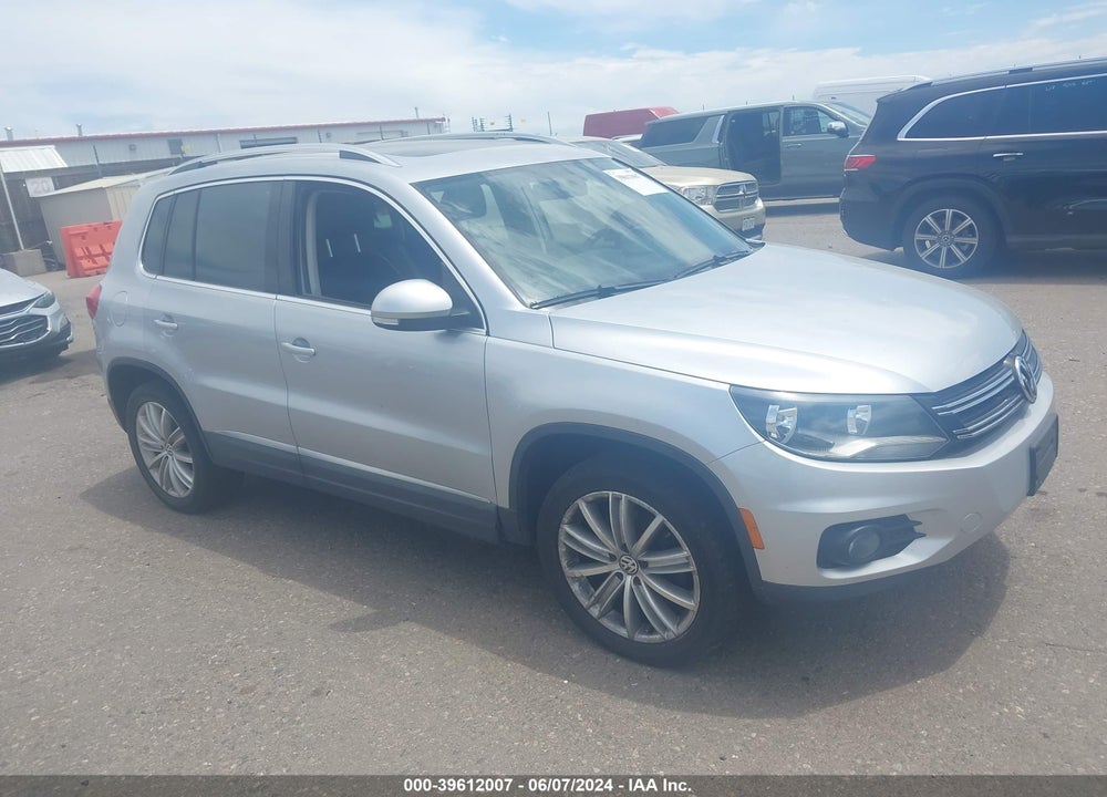 2015 VOLKSWAGEN TIGUAN SE VIN: WVGBV7AX7FW105795