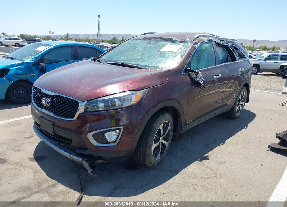 2018 KIA SORENTO 3.3L EX VIN: 5XYPHDA58JG395209