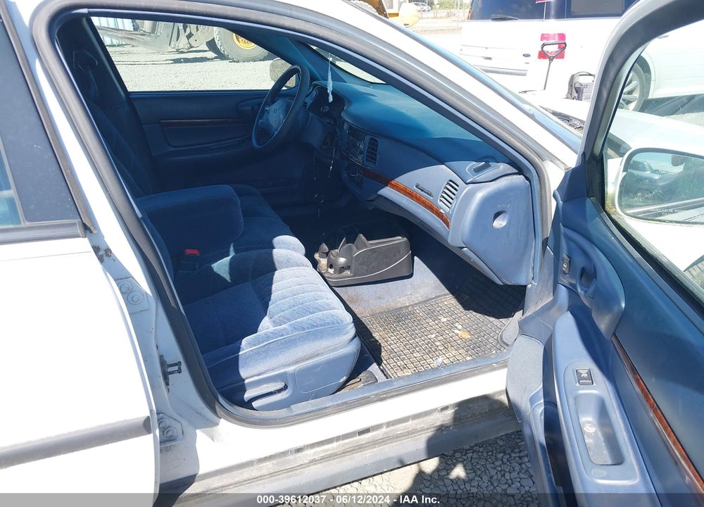 2000 CHEVROLET IMPALA VIN: 2G1WF55E1Y9346188