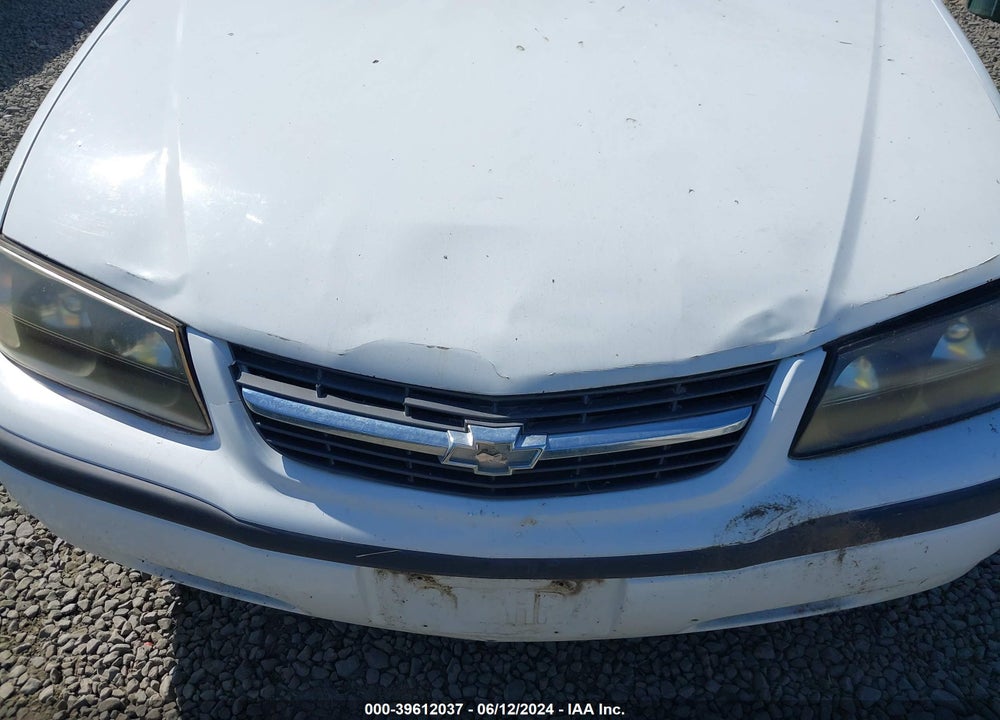 2000 CHEVROLET IMPALA VIN: 2G1WF55E1Y9346188