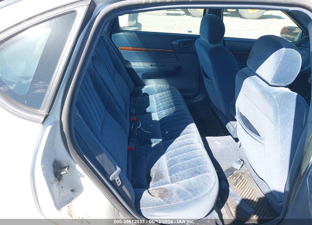 2000 CHEVROLET IMPALA VIN: 2G1WF55E1Y9346188