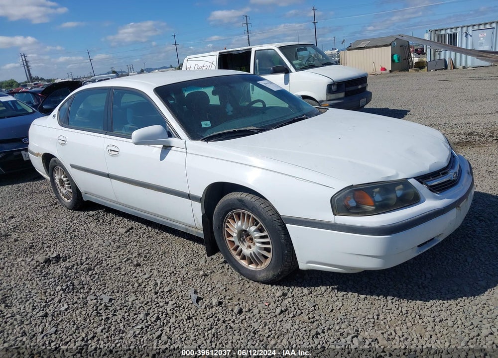 2000 CHEVROLET IMPALA VIN: 2G1WF55E1Y9346188