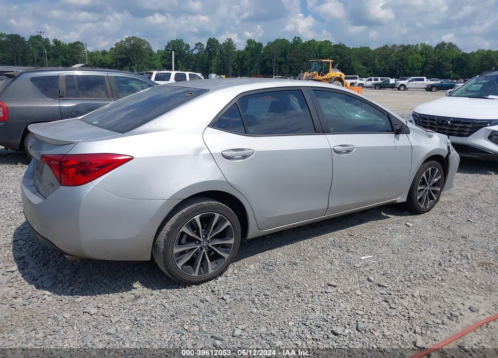 2017 TOYOTA COROLLA SE VIN: 5YFBURHE9HP631218