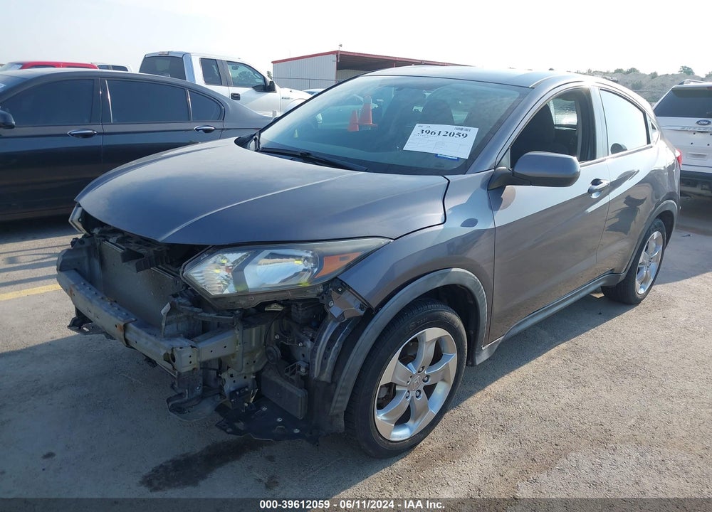 2017 HONDA HR-V LX VIN: 3CZRU5H36HM713141