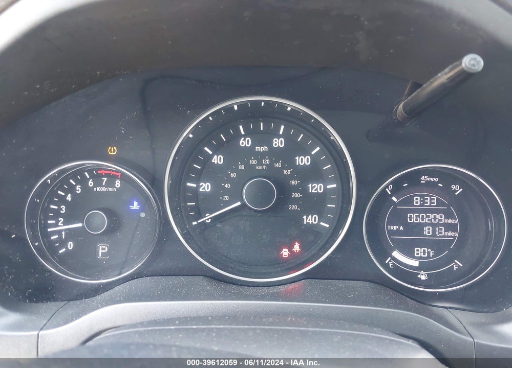 2017 HONDA HR-V LX VIN: 3CZRU5H36HM713141
