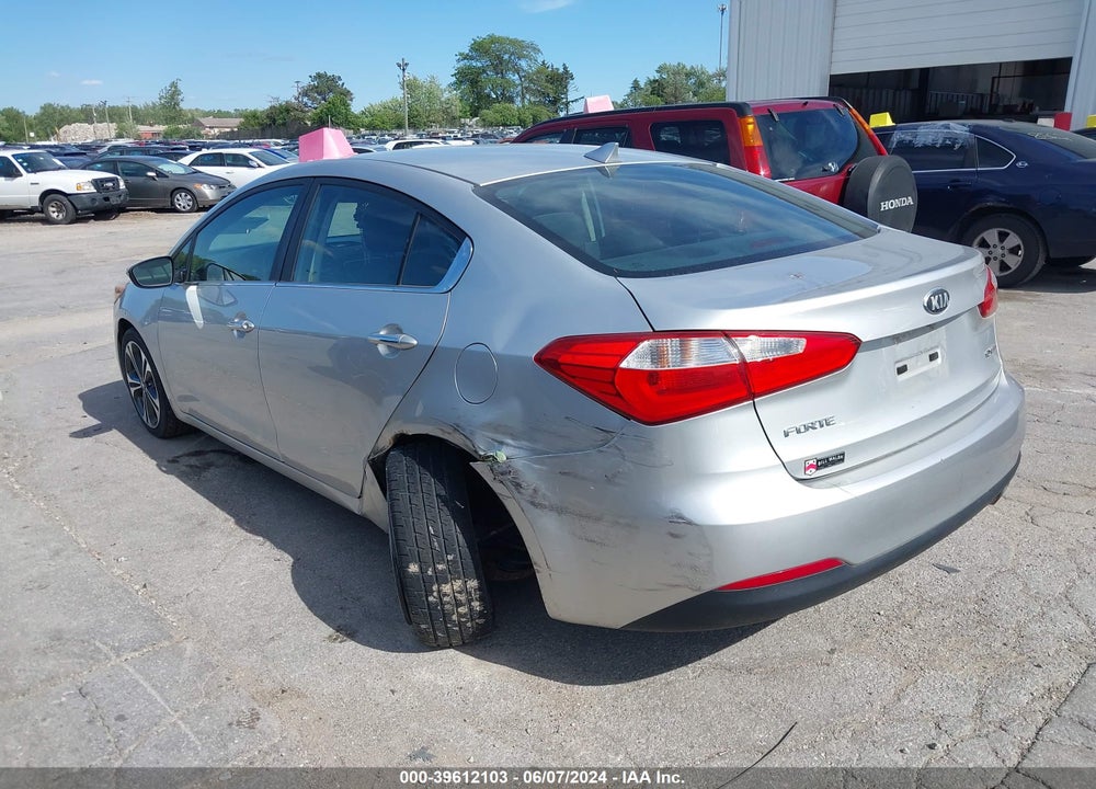 2014 KIA FORTE EX VIN: KNAFX4A87E5111508