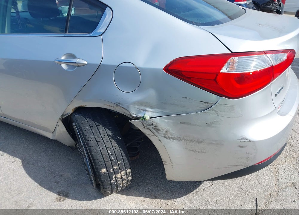2014 KIA FORTE EX VIN: KNAFX4A87E5111508