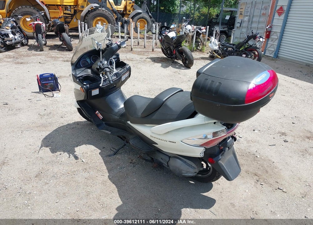 2009 SUZUKI AN400 VIN: JS1CK44A792100819