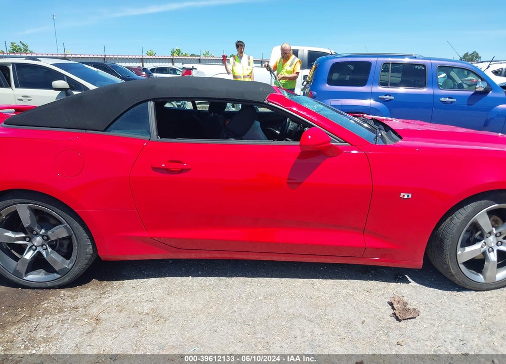 2019 CHEVROLET CAMARO 1LT VIN: 1G1FB3DS6K0116574