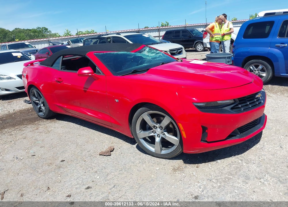 2019 CHEVROLET CAMARO 1LT VIN: 1G1FB3DS6K0116574