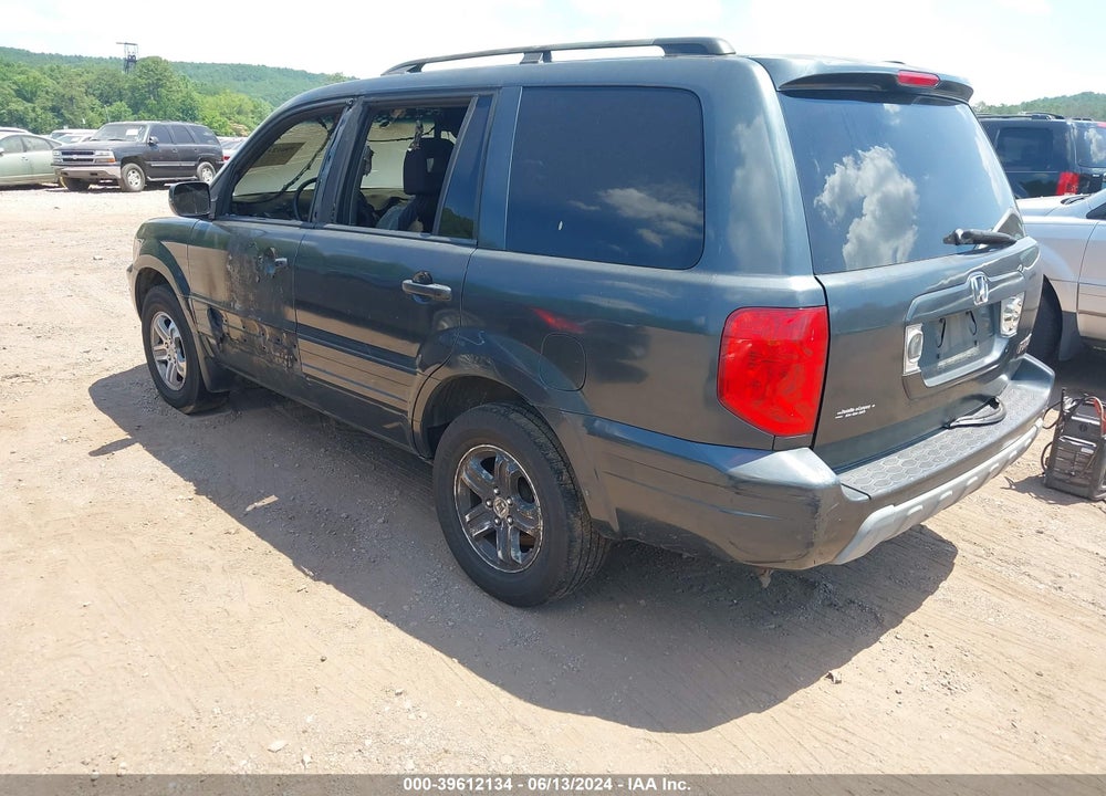 2004 HONDA PILOT EX-L VIN: 2HKYF18614H502573