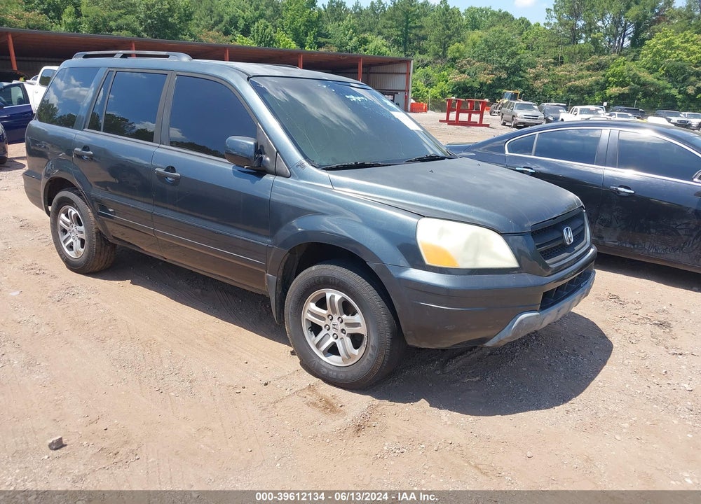 2004 HONDA PILOT EX-L VIN: 2HKYF18614H502573