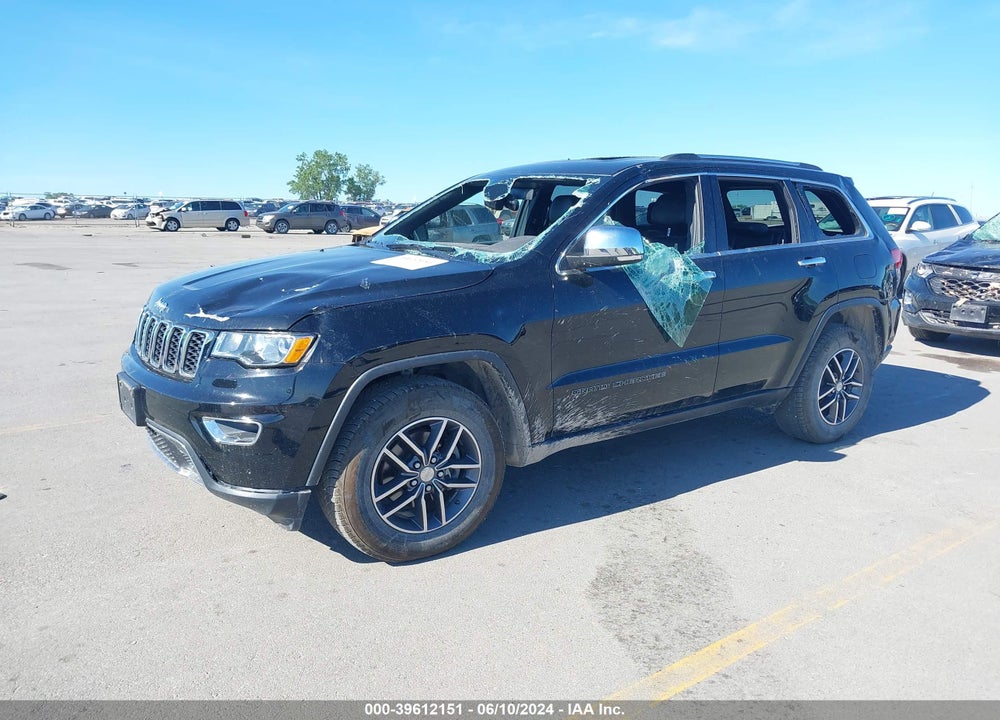 2017 JEEP GRAND CHEROKEE LIMITED 4X4 VIN: 1C4RJFBG7HC655591