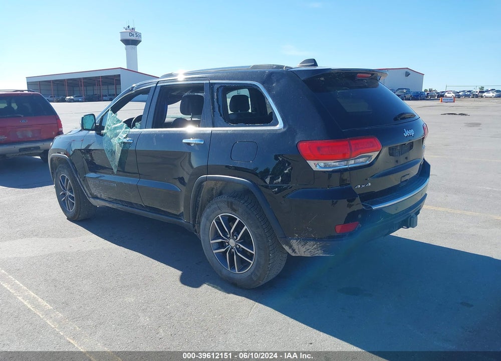 2017 JEEP GRAND CHEROKEE LIMITED 4X4 VIN: 1C4RJFBG7HC655591