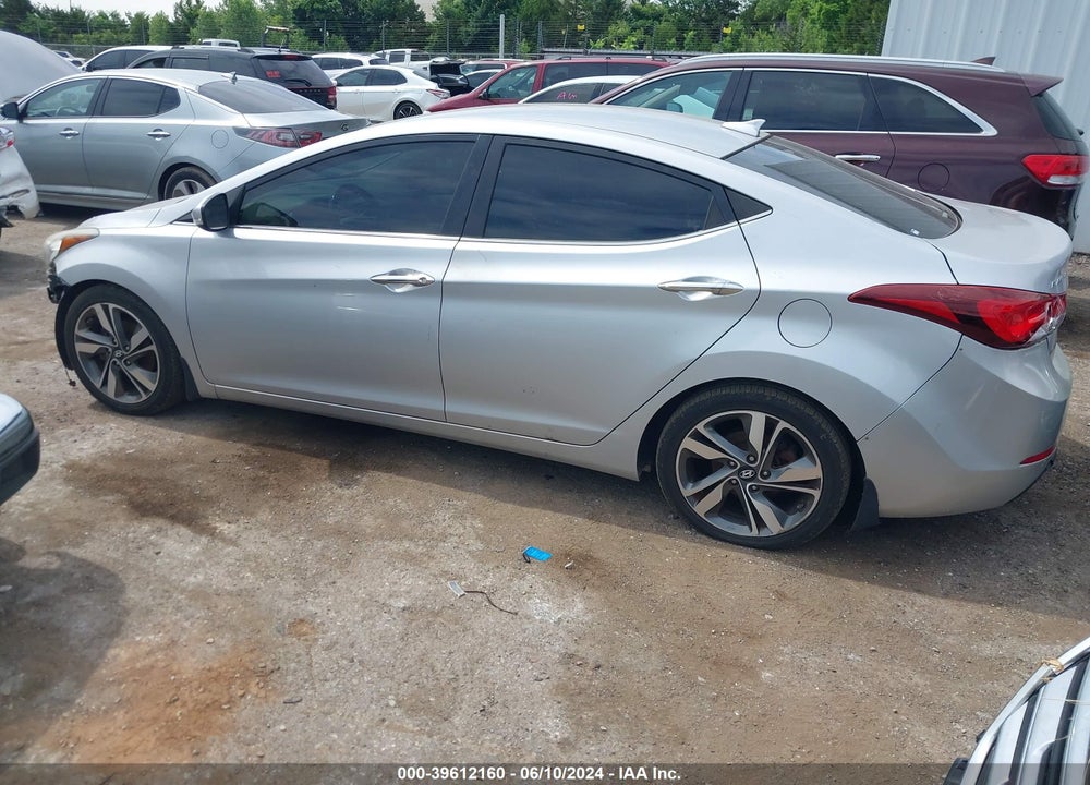 2014 HYUNDAI ELANTRA LIMITED VIN: KMHDH4AE0EU090130