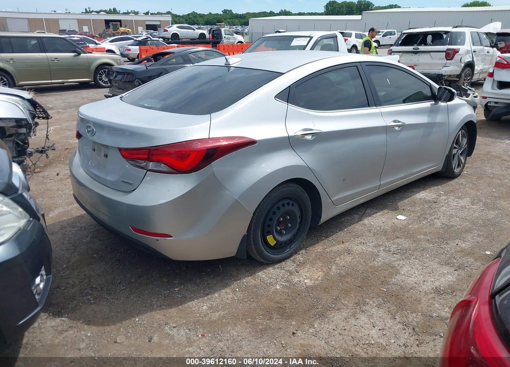 2014 HYUNDAI ELANTRA LIMITED VIN: KMHDH4AE0EU090130