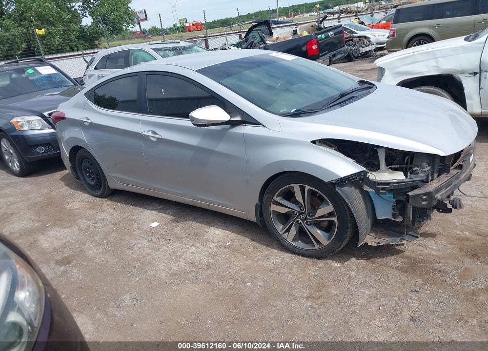 2014 HYUNDAI ELANTRA LIMITED VIN: KMHDH4AE0EU090130