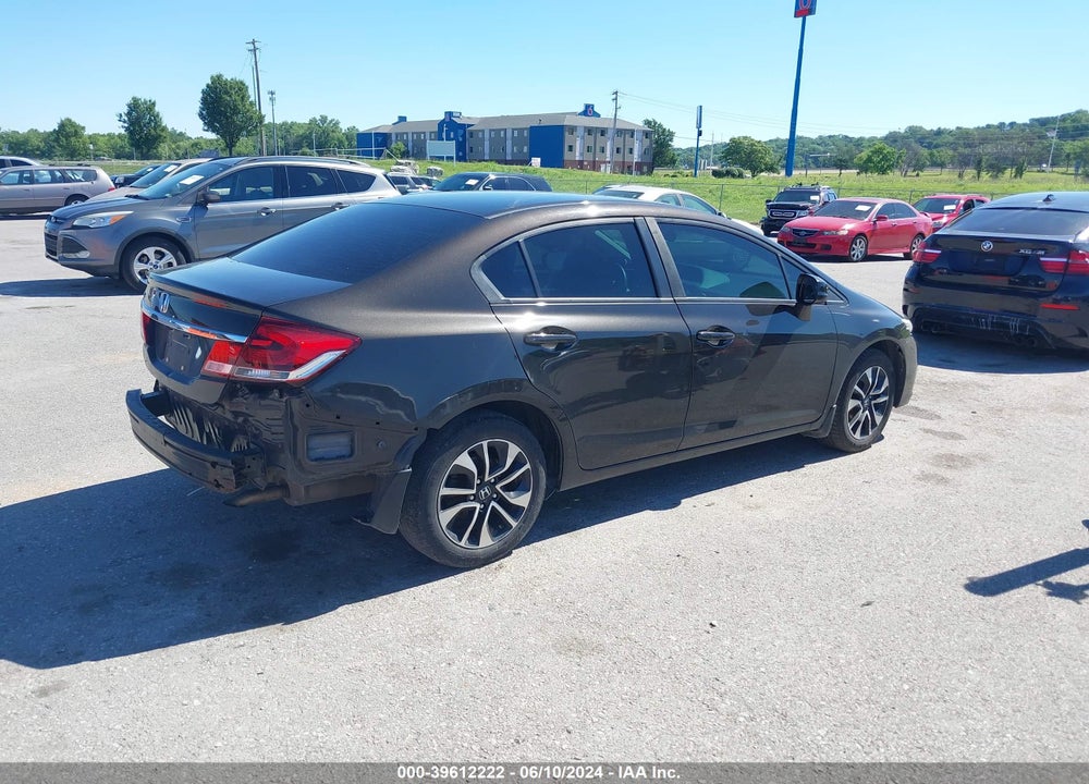 2013 HONDA CIVIC EX VIN: 19XFB2F80DE047586