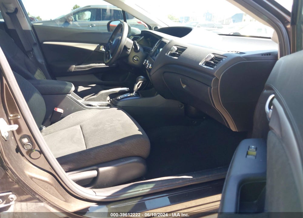 2013 HONDA CIVIC EX VIN: 19XFB2F80DE047586